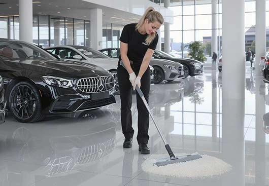 unterhaltsreinigung autohaus