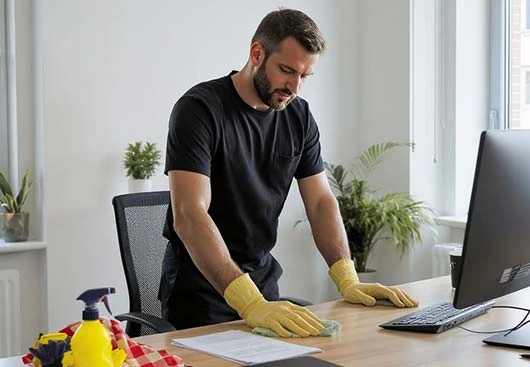 unterhaltsreinigung buero